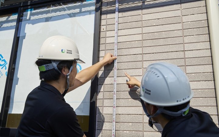 【現地調査及び営業・施工担当との打ち合わせ】